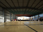 Neubau Lagerhalle Polyvlies Sachsen